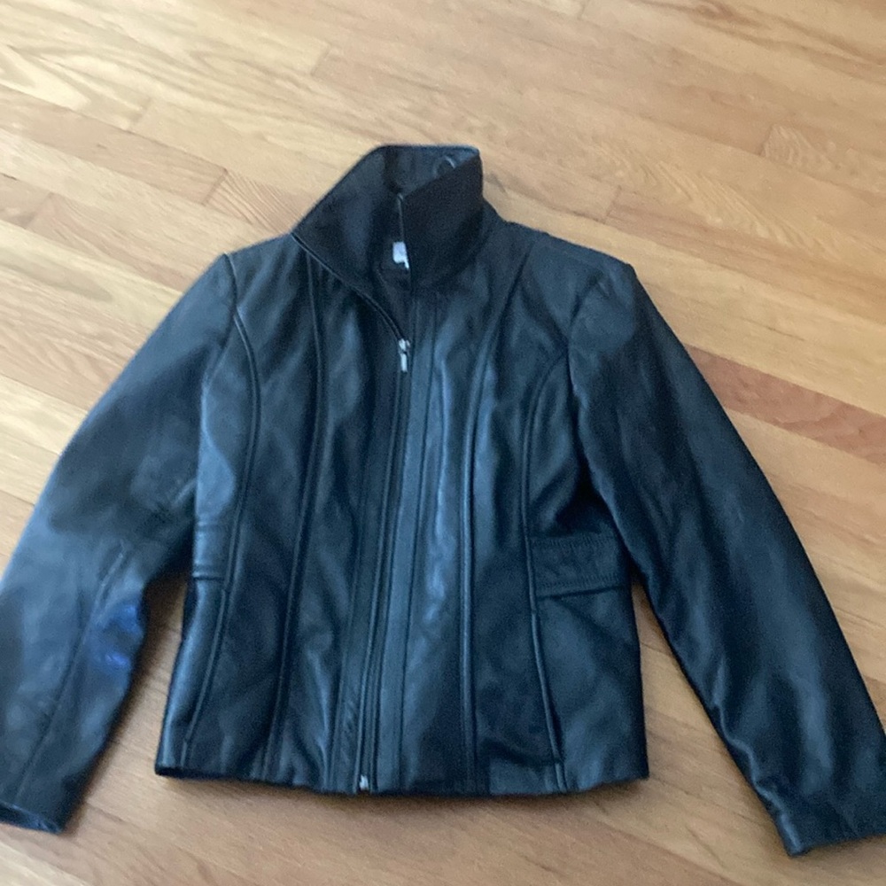 Worthington genuine lamb skin jacket size large